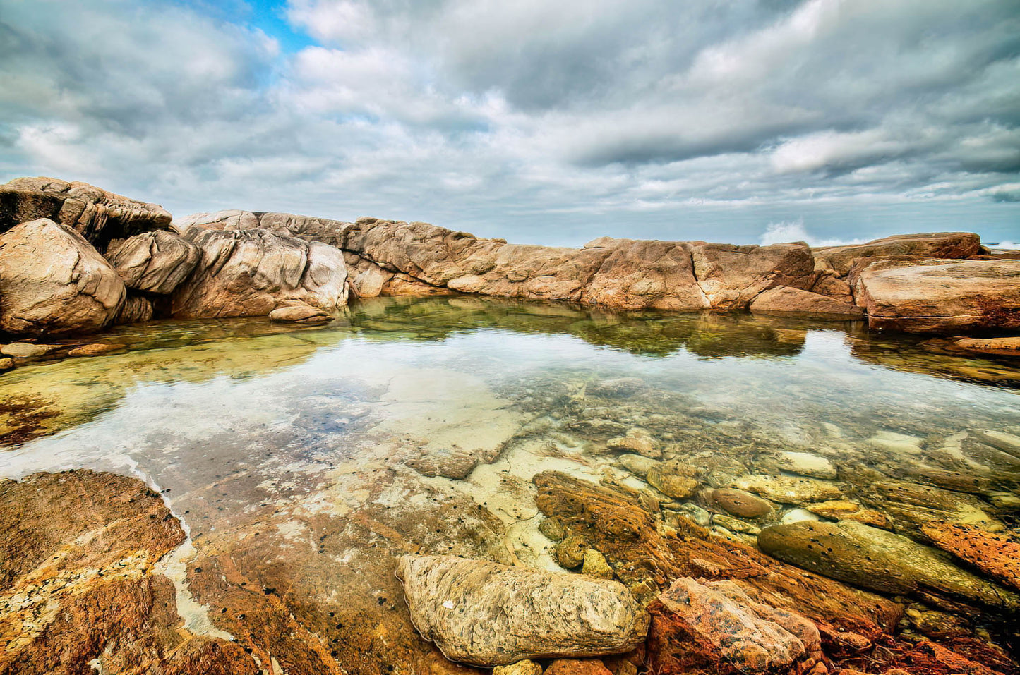 augusta southwest rockpool coastal storm rocks scenic