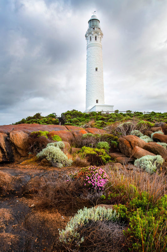 landscape photograph of cape leeuwin  lighthouse