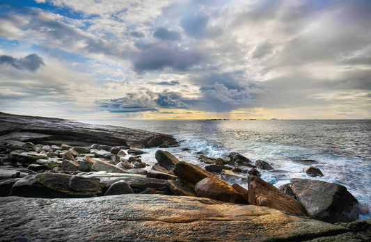 augusta southwest scenic coastal dawn sunrise beach storm clouds