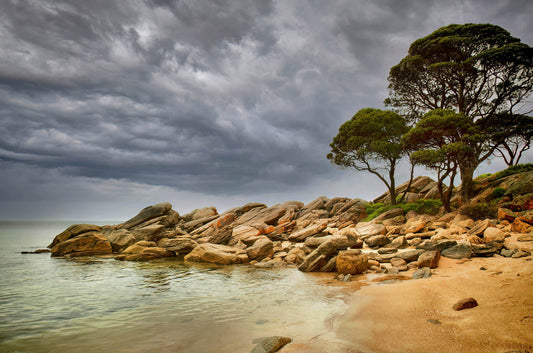 bunker bay dunsborough storm beach southwest weather clouds