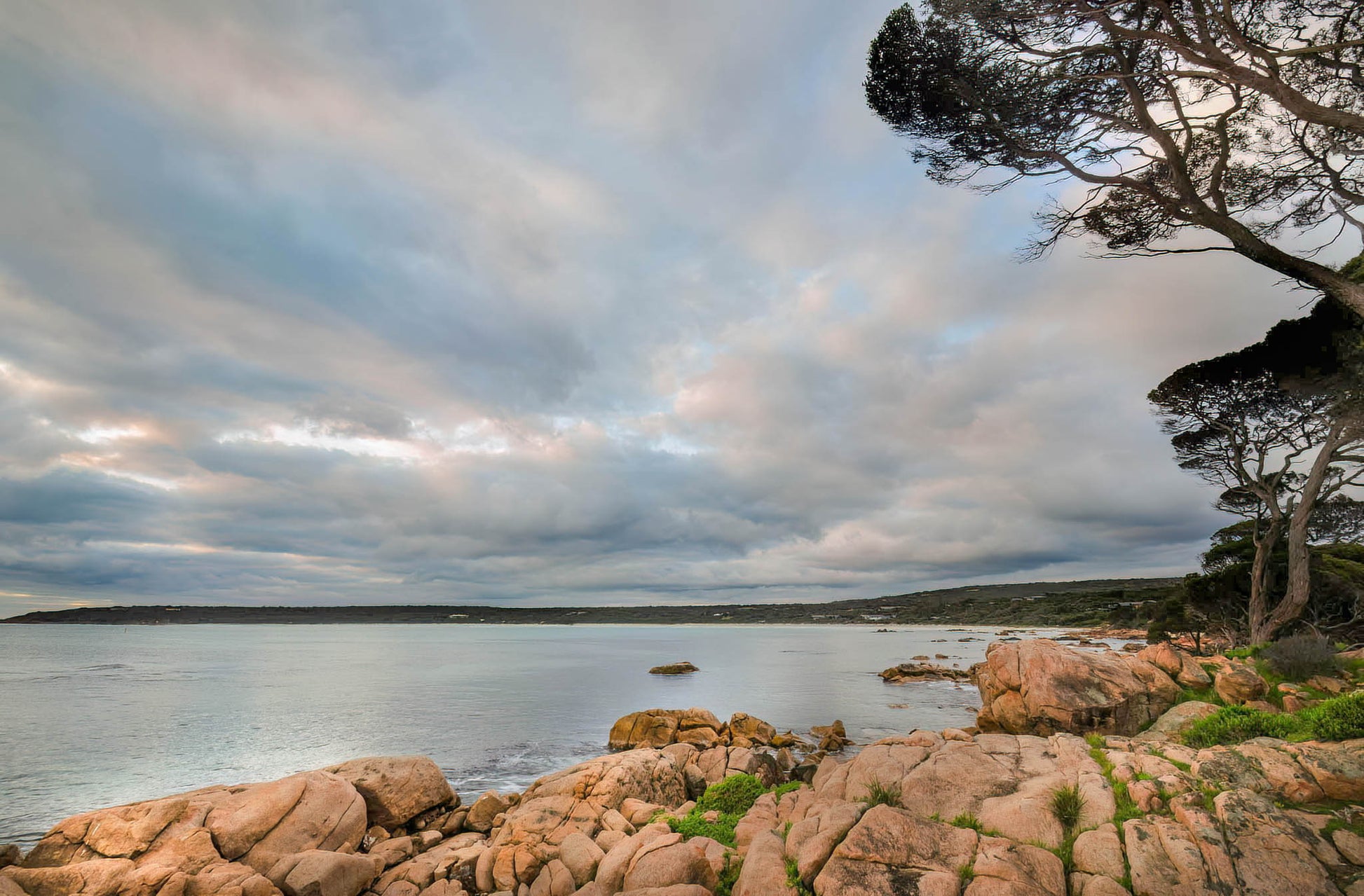 storm clouds sky bunker bay beach dawn sky