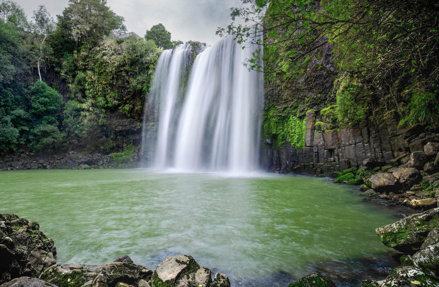 catchment cove whangarei falls north island new zealand