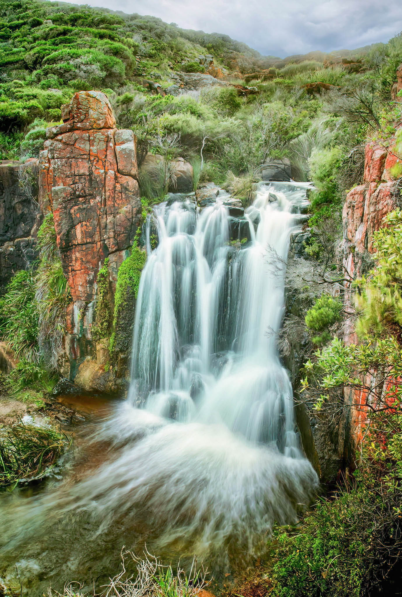 quinninup waterfall southwest falls rocky scenic