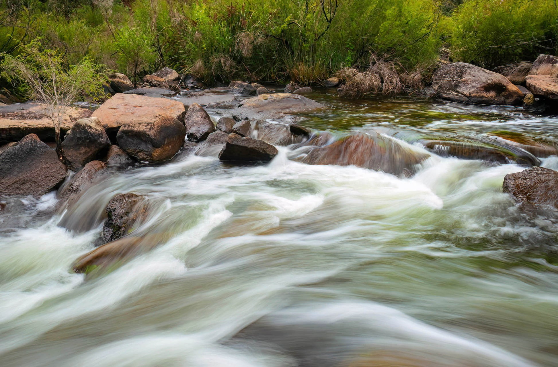 rapids water wellington dam southwest