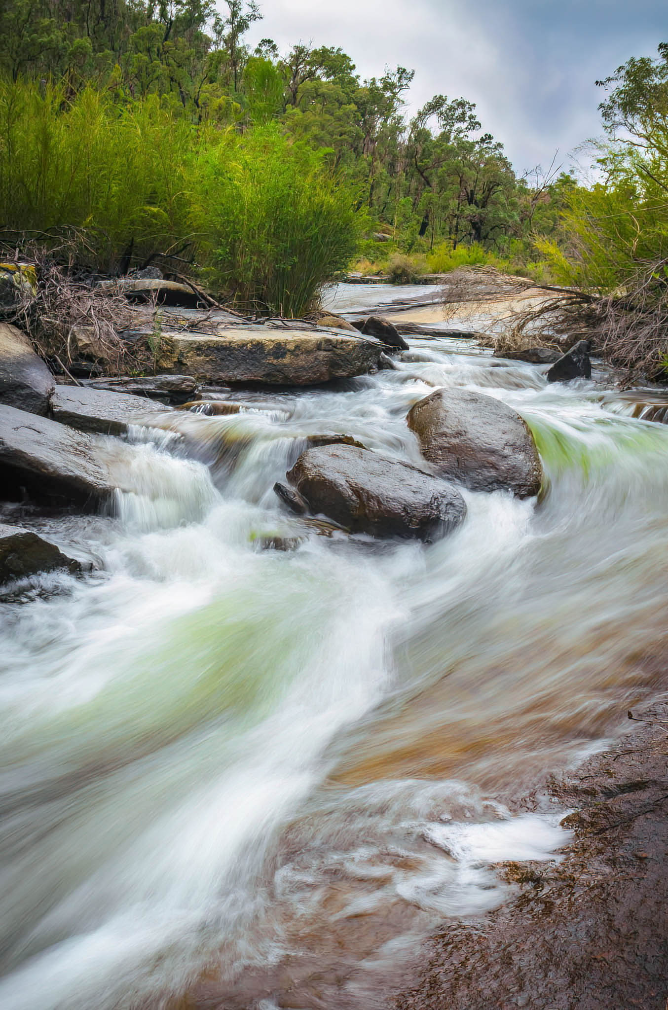 river rapids whitewater collie wellington dam scenic water