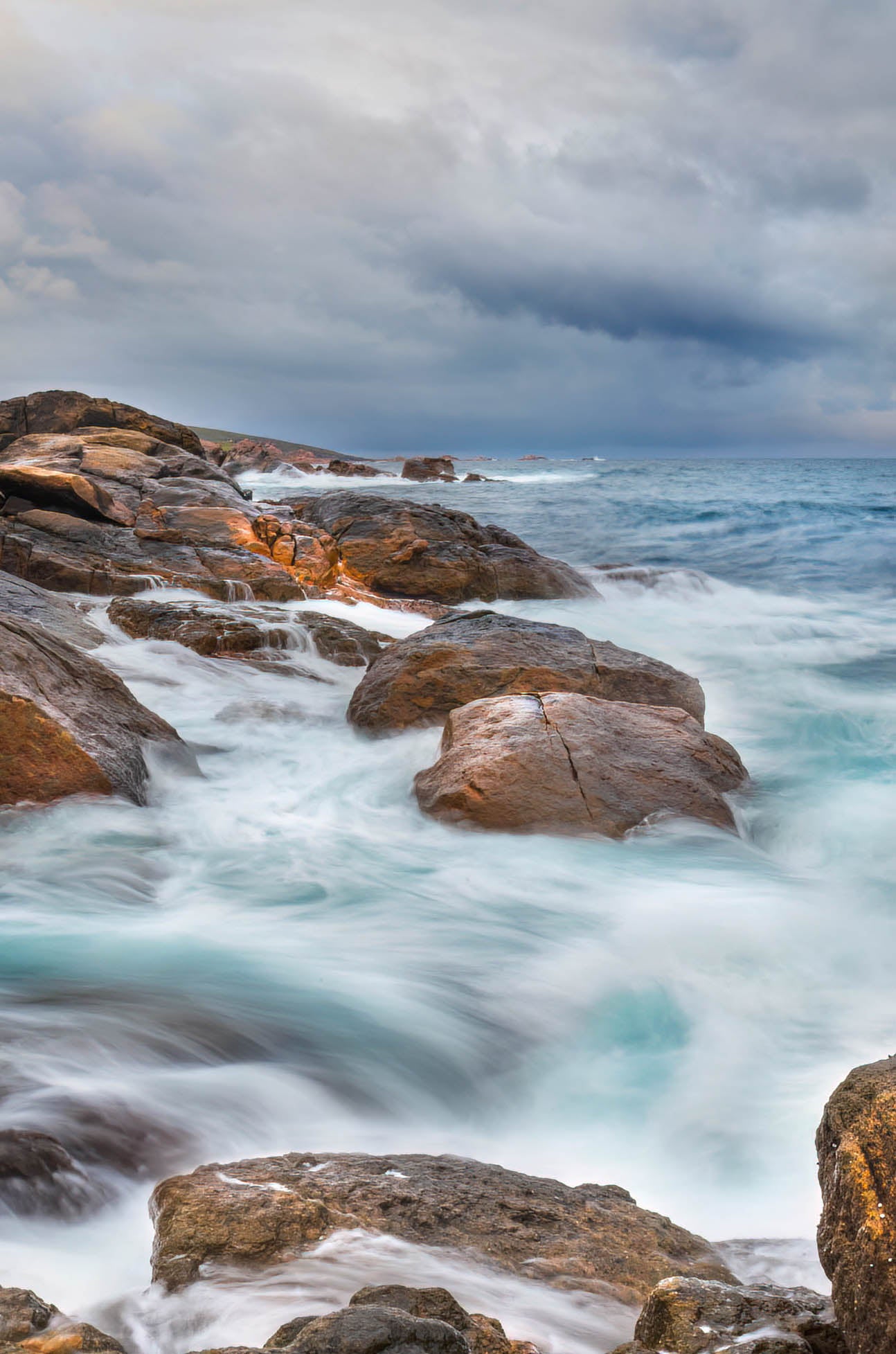 dramatic storms yallingup coastal southwest